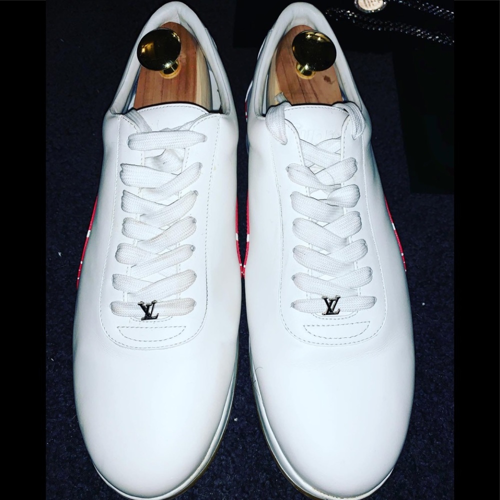 SUPREME xLOUIS VUITTON sport supreme white monogrm - Picture 1 of 8